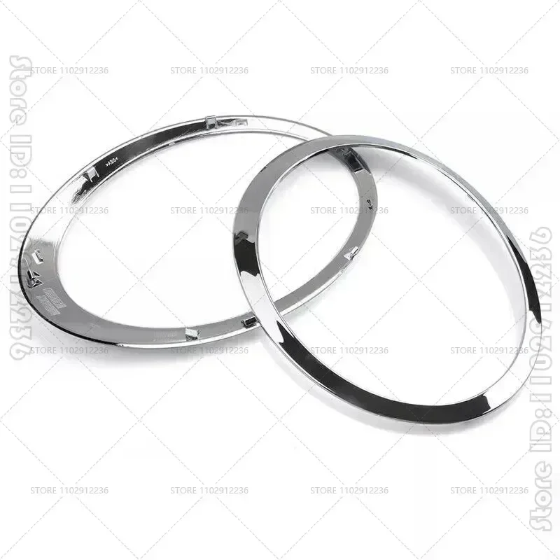 for 2007-2015 R55 R56 R57 R58 R59 Mini Cooper Clubman Hatchback Roadster Headlight Trim Ring Bezel Cover 51137149905 51137149906