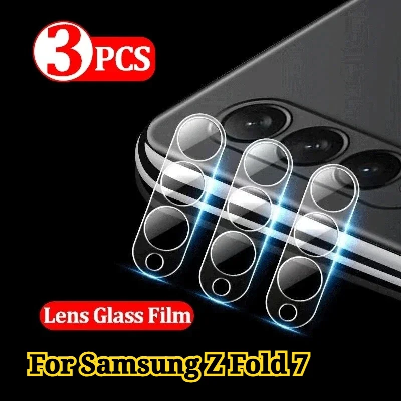 1-3PCS Full Coverage HD Camera Protector Film For Samsung Galaxy Z Fold 7 6 5 4 UltraThin Tempered Glass Lens Cover Accessorios