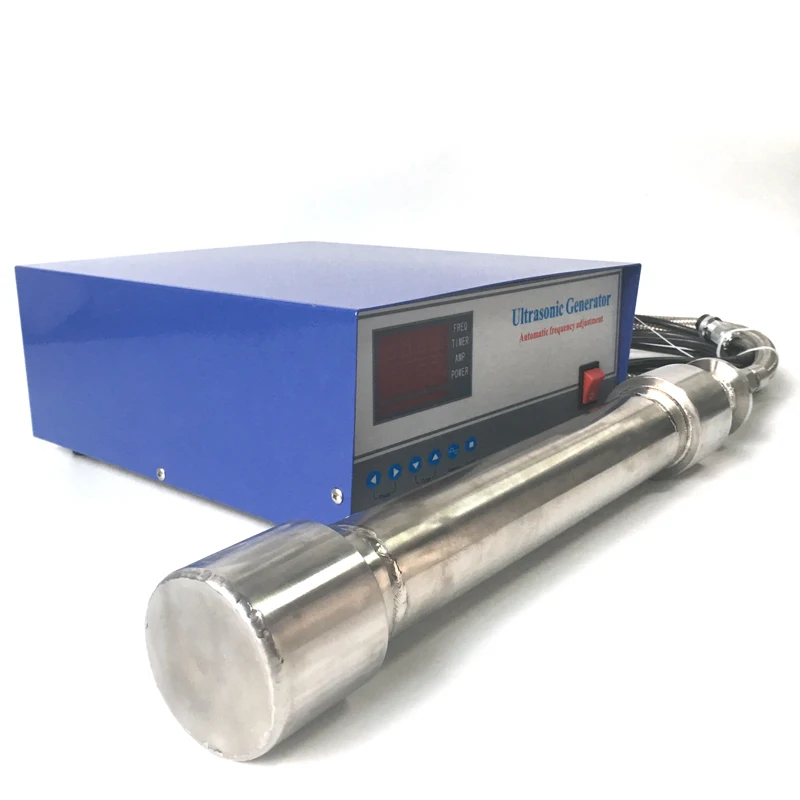 Tubular Ultrasonic Reactor 25KHZ 600W Vibration For Extraction / Mixing / Defoaming / Stirring