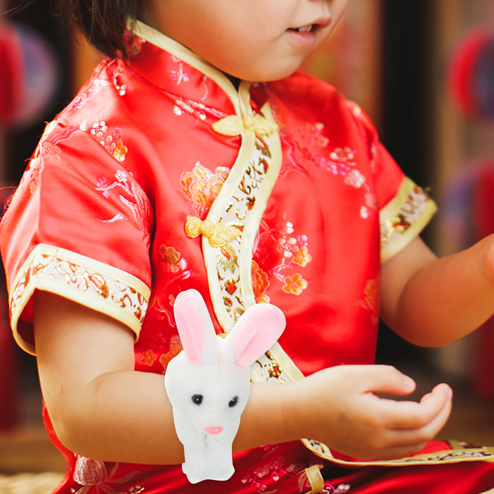 

2Pcs Simulation Animal Slap Bracelets Cute Cartoon Design Soft Comfortable Wearable Bands for Kids Party Favors Birthday Jungle