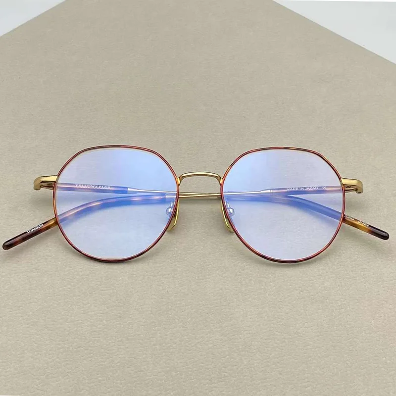 

Japanese High Quality Round Pure Titanium Glasses Frame Classical Vintage Retro Eyeglasses Frames Prescription