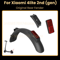 Original Rear Fender Reflector for Xiaomi  4 Lite 2nd Generation Electric Scooter Rear Mudguard Wheel Tyre Splash Accessories