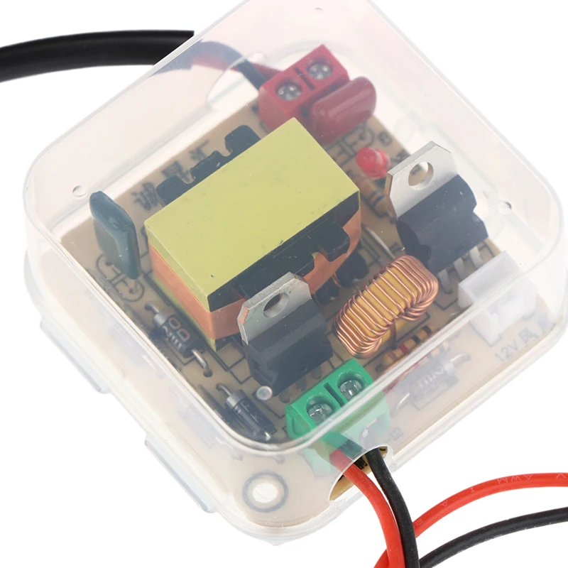 1 قطعة تيار مستمر 12-16.8 فولت إلى 220 فولت تصعيد وحدة الطاقة عالية الطاقة 100 واط دفعة العاكس وحدة منظم الطاقة ثنائي القناة الداعم وحدة