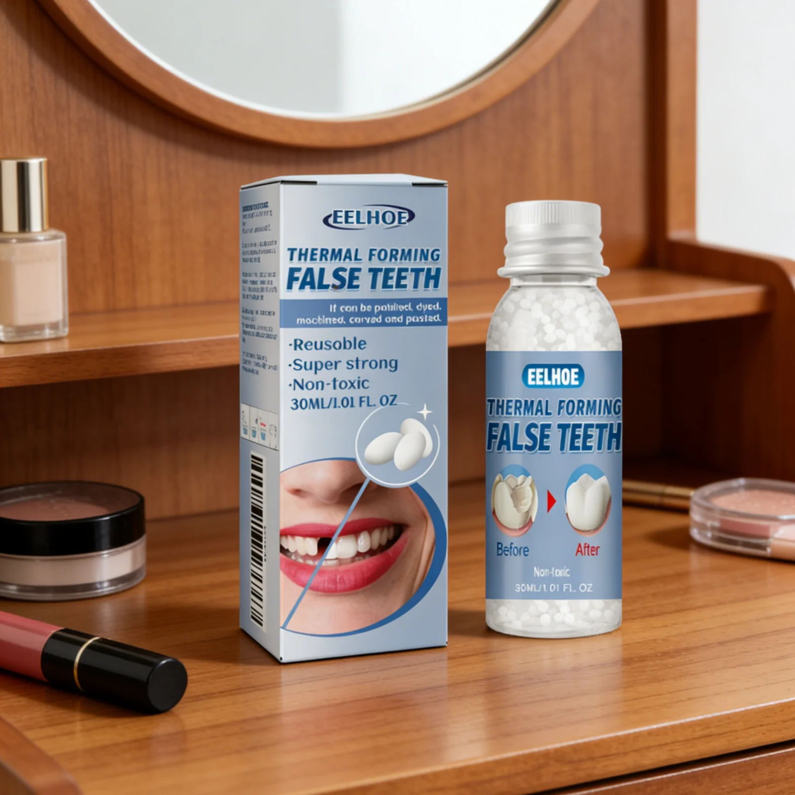 EELHOE Thermal Forming False T - đánh giá và giá Teeth Whitening Mask