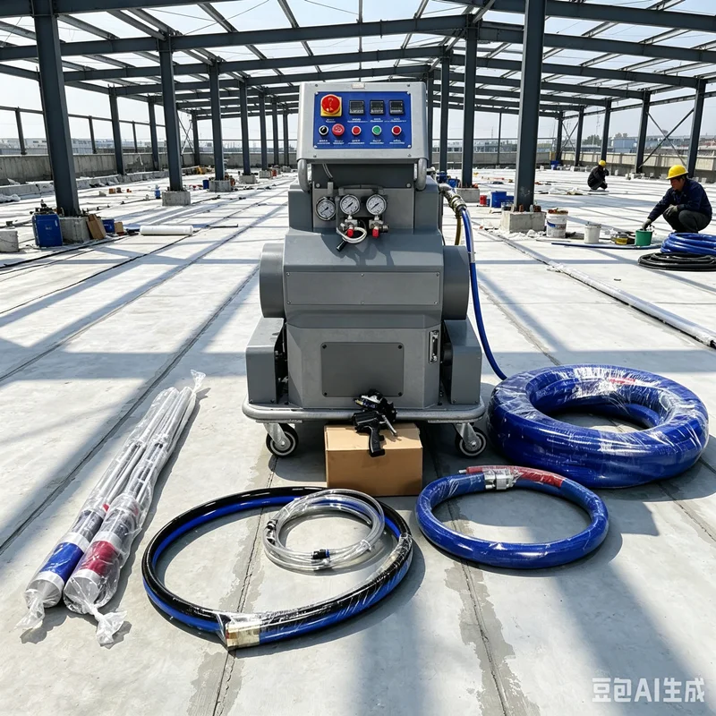 YG Customized Close Cell Insulation Polyurethane Foam Machine PU Waterproofing And Insulation Spraying Equipment