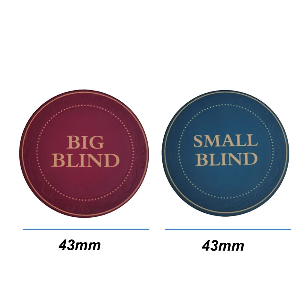 Poker Dealer Accessory Dealer Buttons Poker Chip Entertainment Board Game Accessories