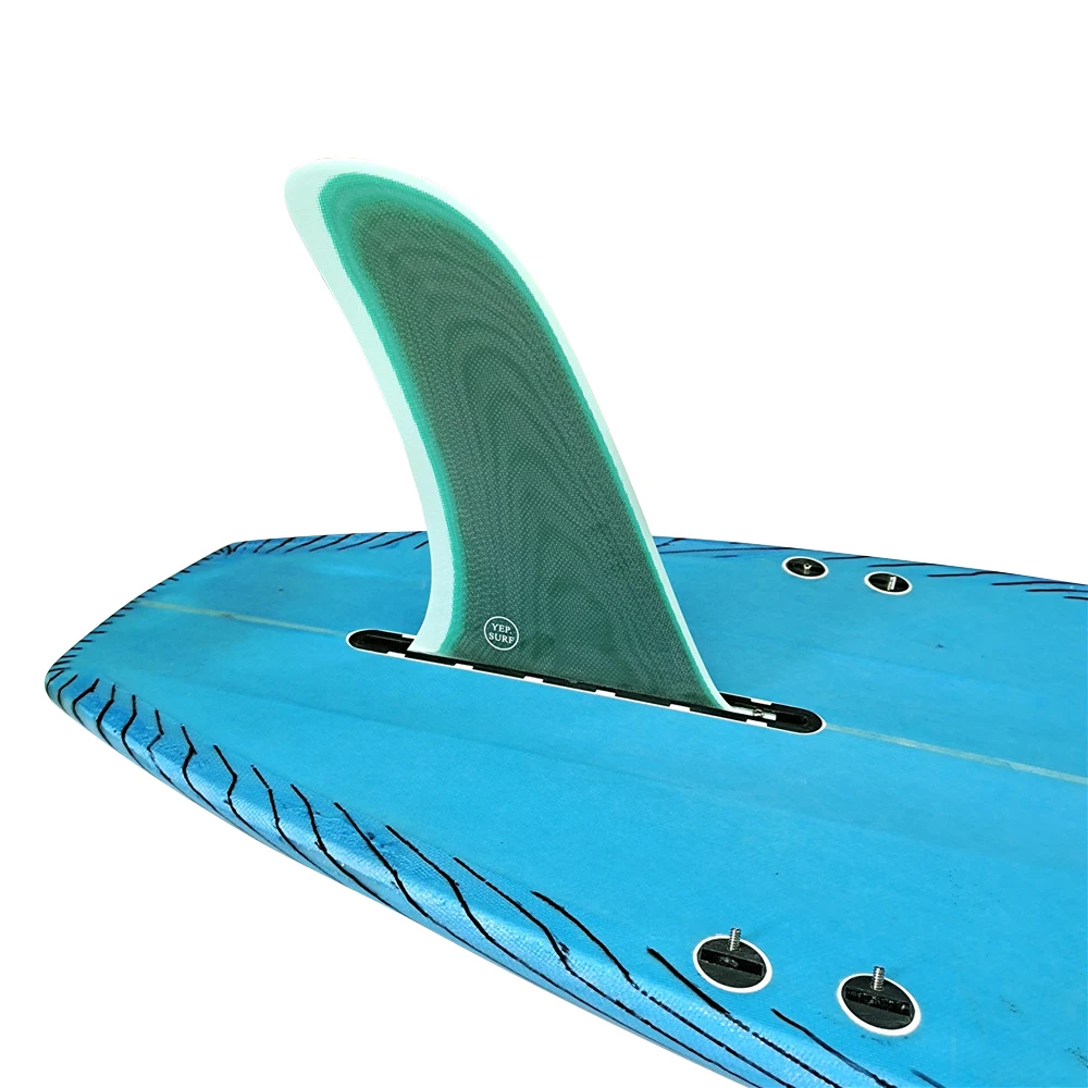 

10.5inch Longboard Fin Center Fin For Sup Surfing Single Fin Muliticolor padleboard Accessories Central Quilla Fiberglass Quilla