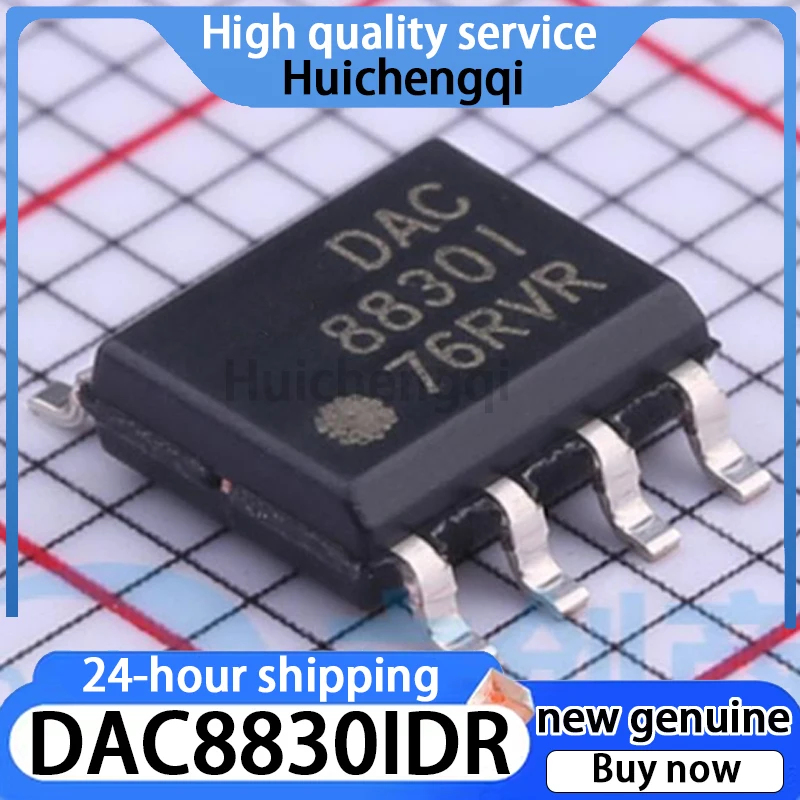 1PCS Original Genuine DAC8830IDR DAC8830I Package SOP8 Digital To Analog Conversion Chip DAC