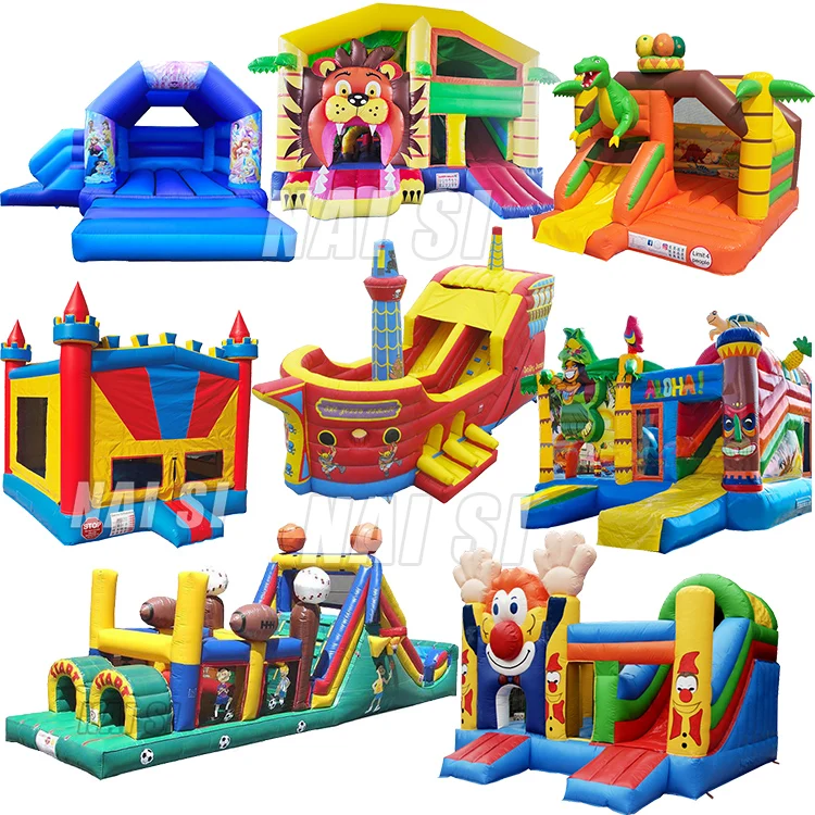 High Quality Wholesale Bouncy Castle Inflatable Bouncing Castle With Slide Commercial Bouncy Castle For Kids