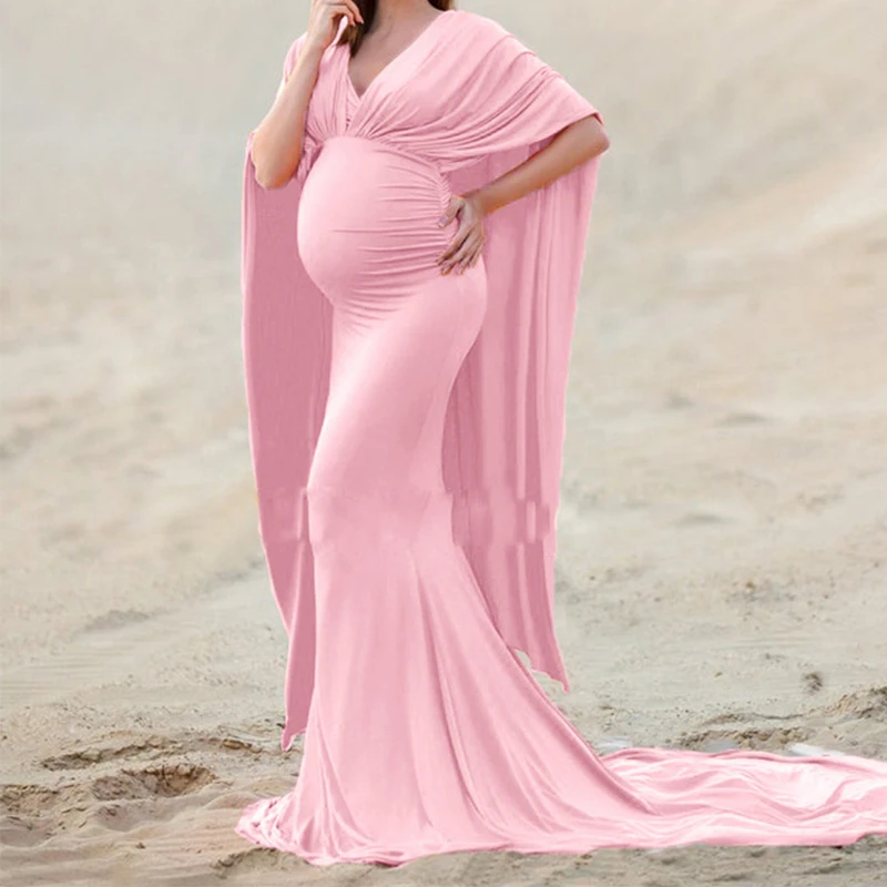 Summer Fashionable Floor-Length Dresses For Maternity Dress For Photo Session New Dresses For Women Pregnancy Shooting