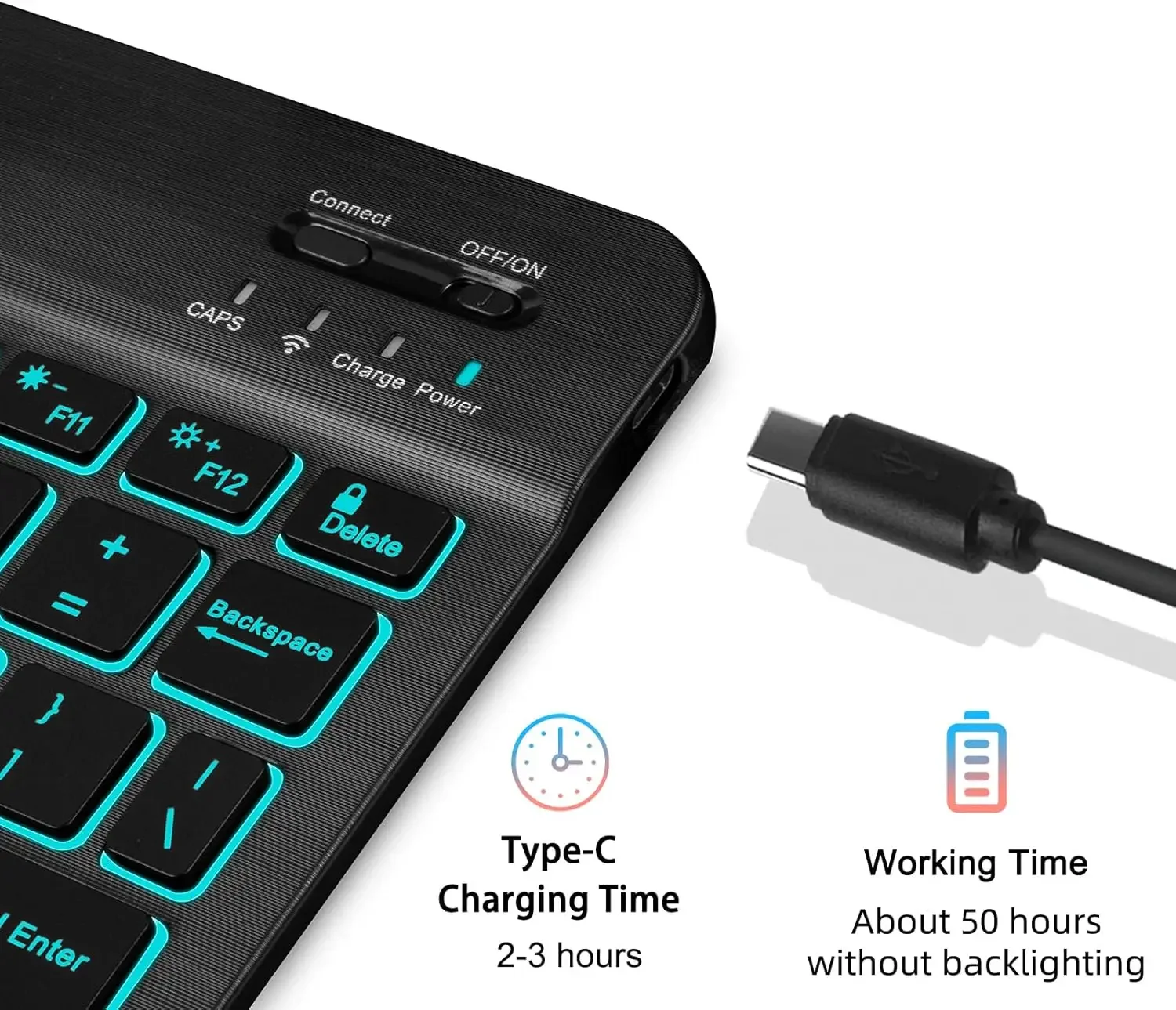 Rounded Keyboard Case for HONOR Pad V9 2024 11.5inch Tablet Wireless Circular Key Keyboard Cover with Pen Holder