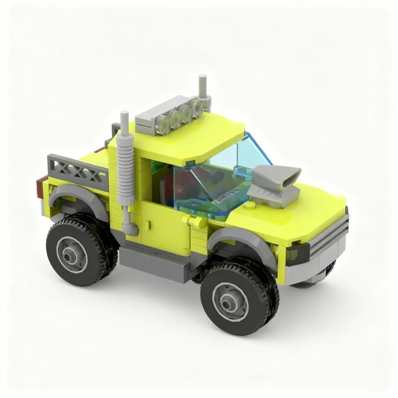 

161pcs MOC Lime Pickup Truck Creator Model Building Blocks Construction Toy Christmas Gifts DIY Creative Idea Education Assemble