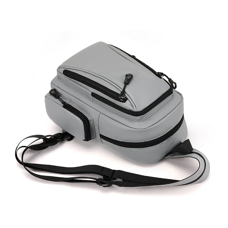 Multifunktionale Herren-Brusttasche Oxford Mini-Rucksack für Tägliches Pendeln Outdoor-Sport Reisen – Detail 19