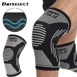 Silver Ion Knee Brace Arthritis Pain-Knee Sleeve Knee Pain Compression Sleeve Sports Workout Knee Pain Relief Men Women Unisex