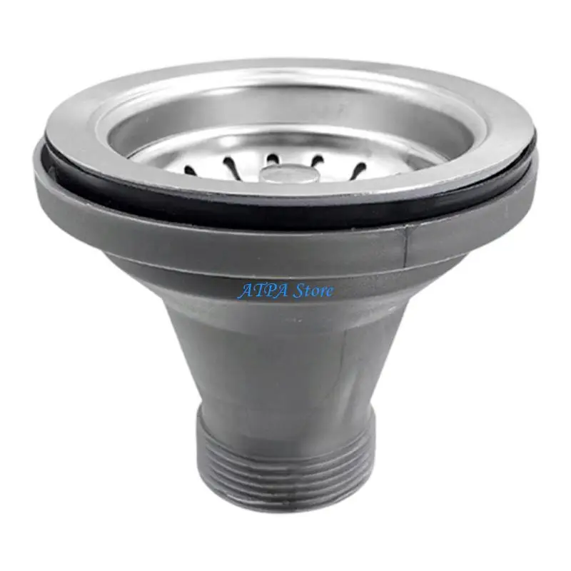 U13C Rotatable Water Drain Valves set Temperature Resistant ABS Housing Hair Catcher