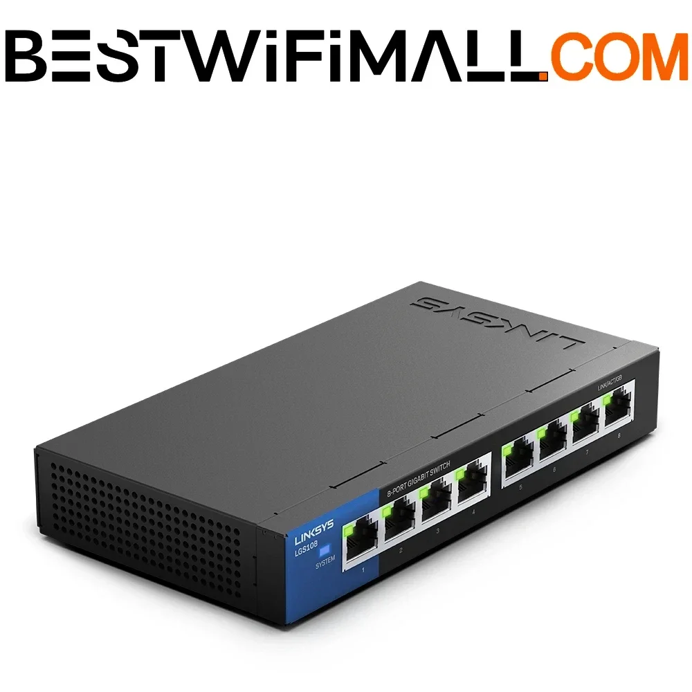 linksys-lgs108-switch-gigabit-de-escritorio-empresarial-de-8-puertos-velocidad-de-conexion-por-cable-de-1000-mbps-8-puertos-gigabit-ethernet-con-deteccion-automatica