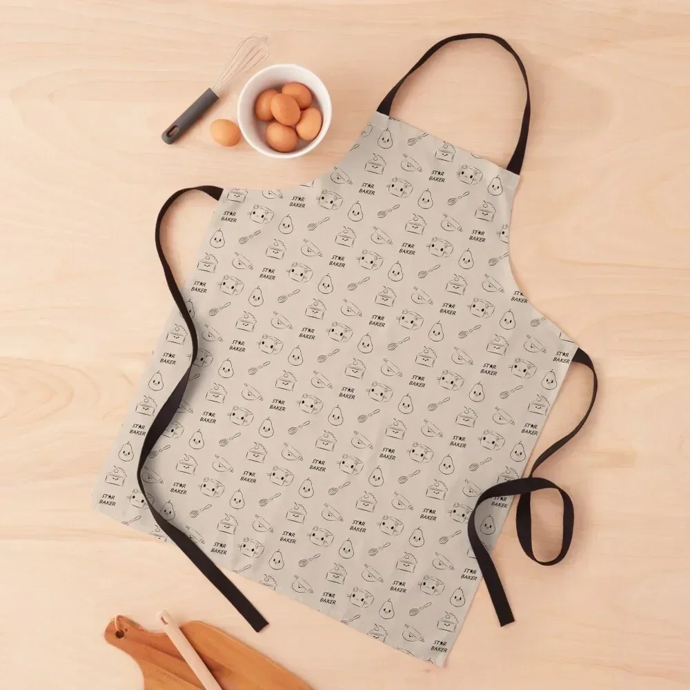 

Star Baker Apron Kitchens Accessories chef costume Apron
