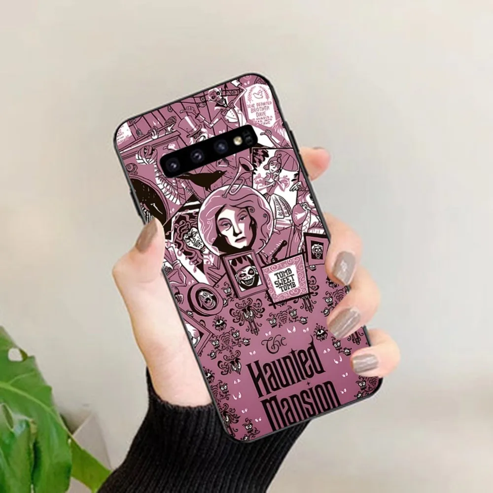 H-Haunted Mansion Phone Case For Samsung S 9 10 20 21 22 23 30 23plus lite Ultra FE S10lite Fundas