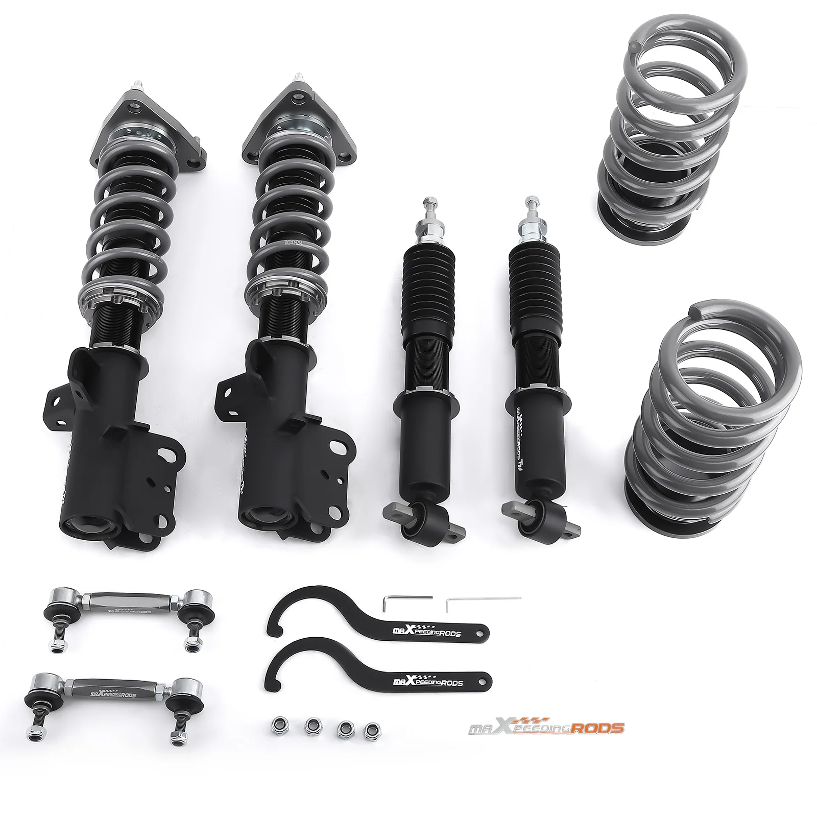 

Комплект койловеров MaXpeedingrods T7 с 24-позиционной регулировкой амортизаторов для Ford Mustang S550 15-23