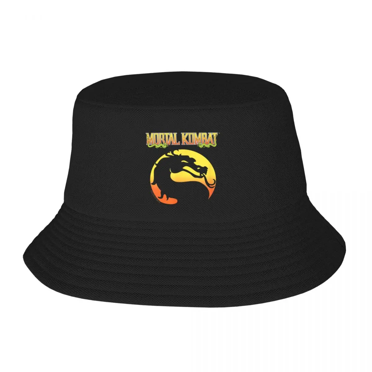 Mortal Kombat Klassic Logo Bucket Hat Uv Protection Solar Hat Snapback Cap Mens Tennis Women's