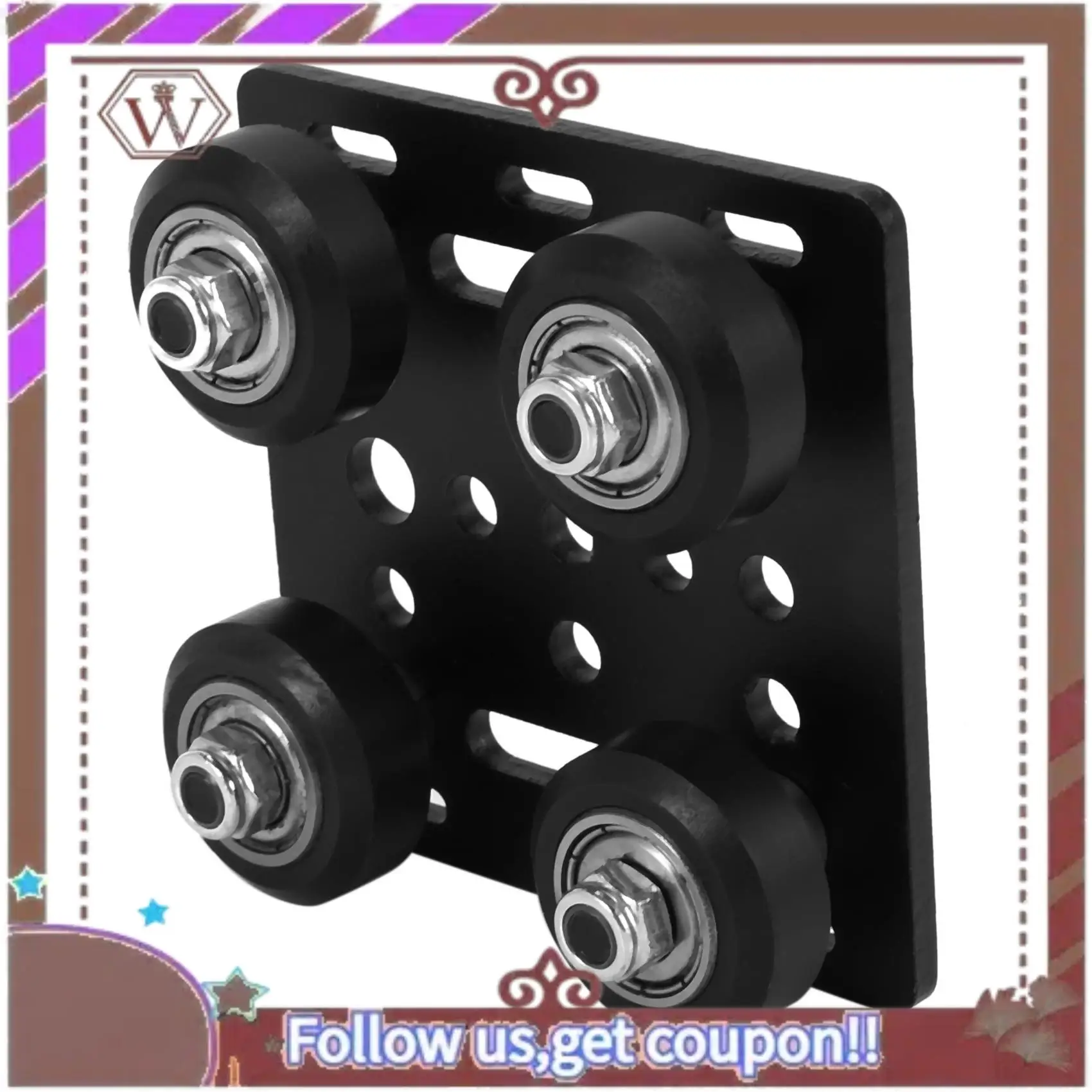 أحدث ملحقات الطابعة ثلاثية الأبعاد 4X المعايير الأوروبية 2020 الألومنيوم الشخصي بكرة V-فتحة بناء لوحة العملاقة