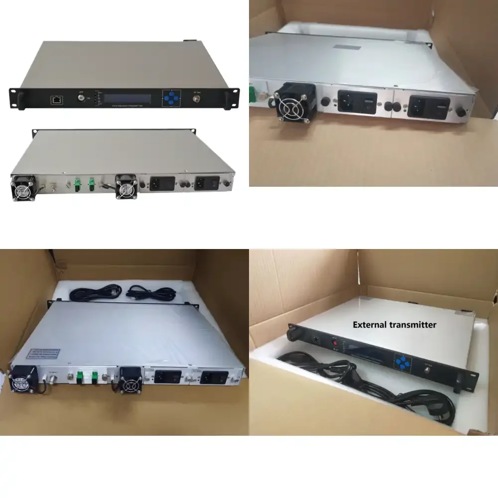 

Original Manufacturer 1550 optic transmitter 10db 1550nm 30km Distance Optical Transmitter
