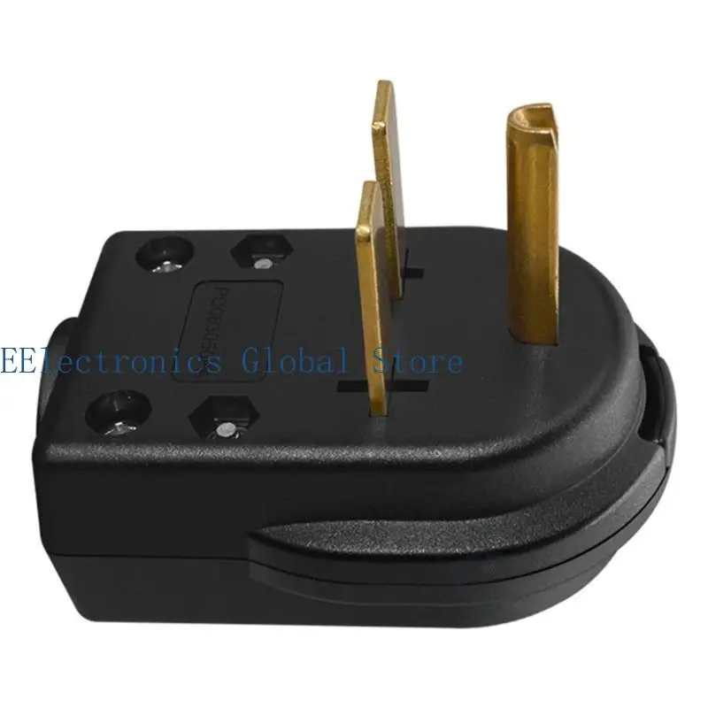 462B NEMA 6 30P Power Connector Plug 30Amp 3Pin Design for Heavy Duty Welding Applications