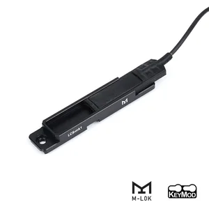 Sureflire-Scout Flashlight Remote Tape, Pressure Pad Switch, Mlok Keymod, Rail Mount Accessory Plates, 20mm, M600, M300 10 Main Sales Dove Flame for Hunting - №10