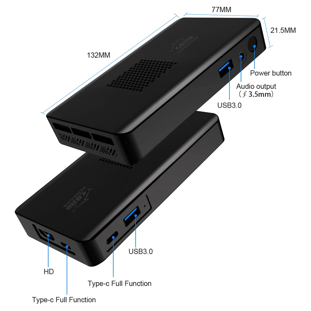 Mini PC Alder Lake N100 Windows 10/11 Pro Mini PC 16GB DDR5 512/1T PCIe M.2 SSD WiFi 6 BT5.2 Computer desktop