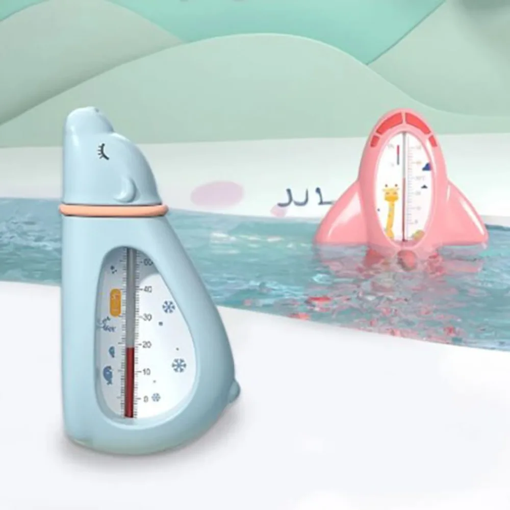 Waterproof Baby Bath Water Thermometer Material Safety PP+kerosene Safe Temperature Sensor Smooth Without Burrs