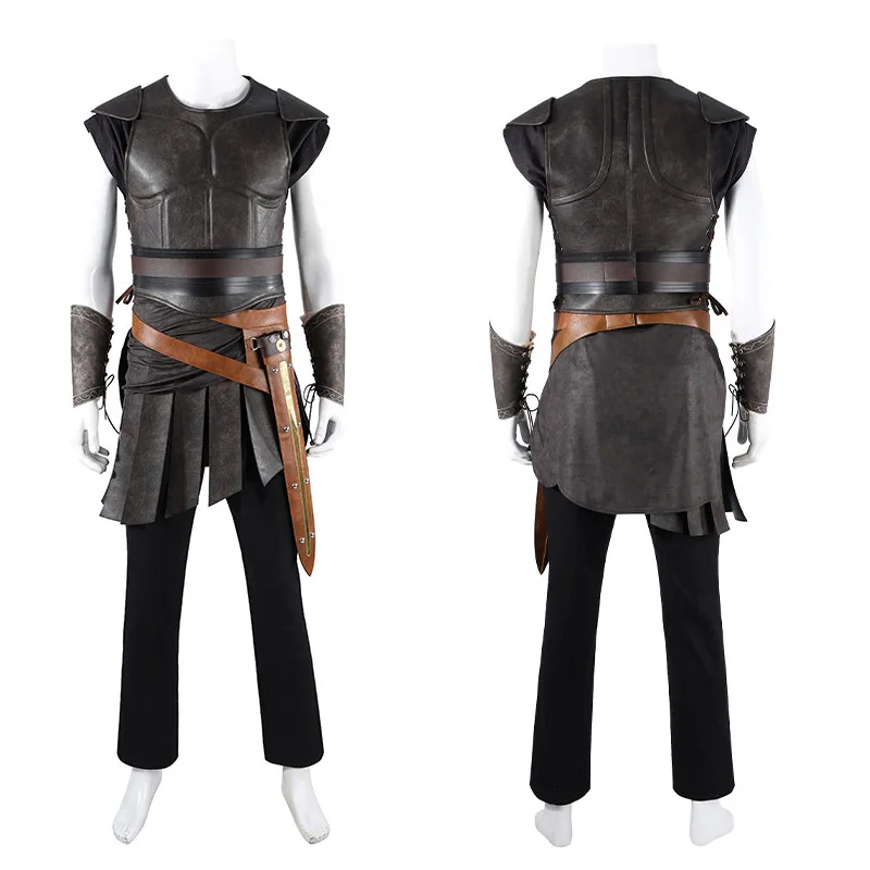 

The Odyssey Top and Pants Medieval Cosplay Costumes Game Character Halloween Masquerade Performance Clothing for Adult Men