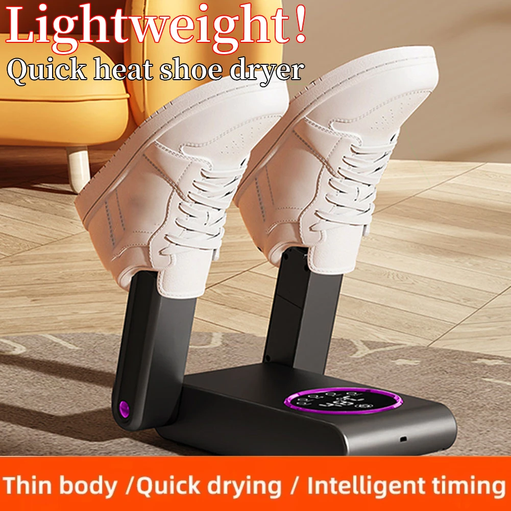 Foldable Shoe Dryer Folding Shoe Dryer Heater Timing Electric Shoe Drying Machine Smart Boot Warmer for Socks Boots Sneakers