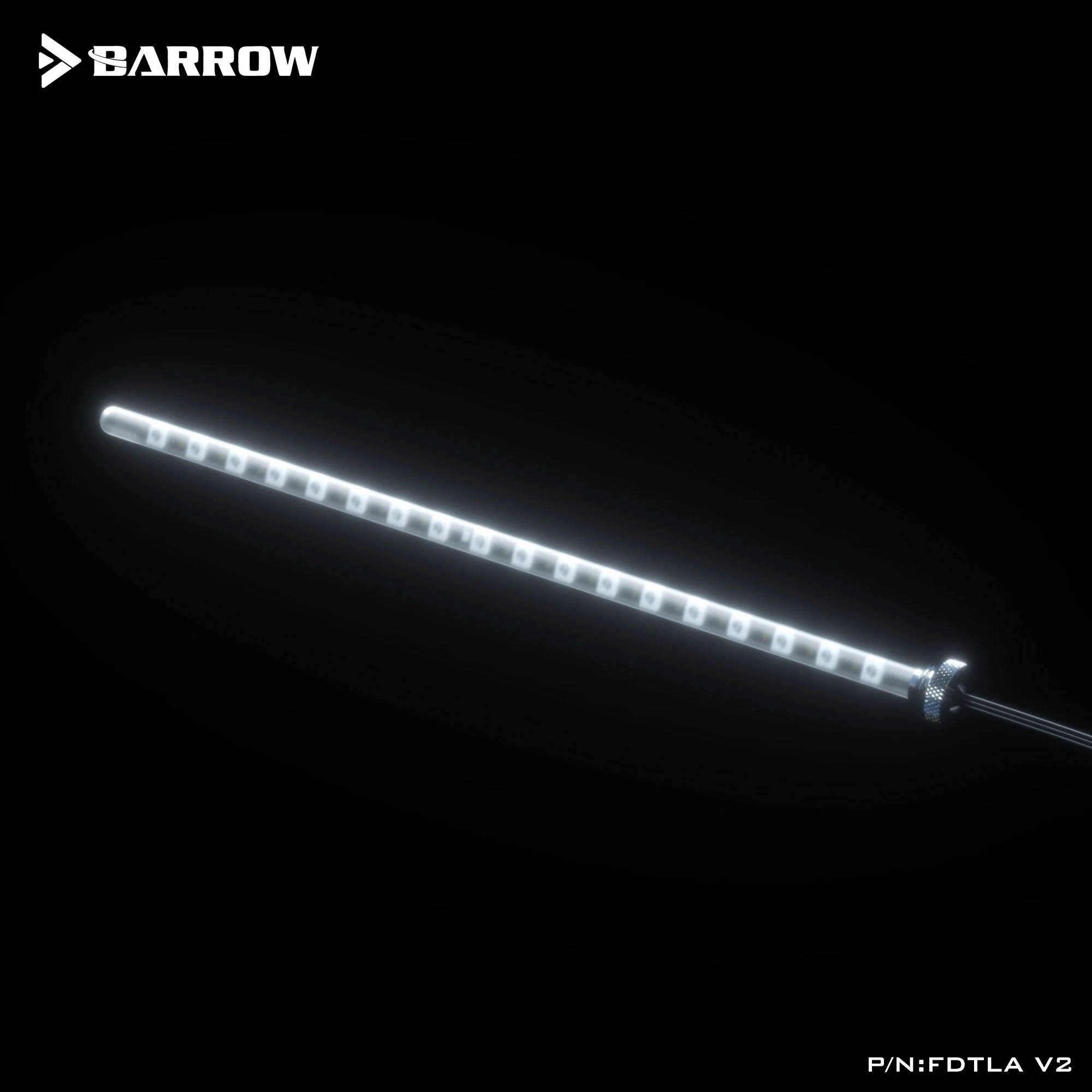 Barrow FDTLA,LRC2.0(5v 3pin) LED Reserovir Lighting Strips,Glass/Matte Switchable Multiple Colors