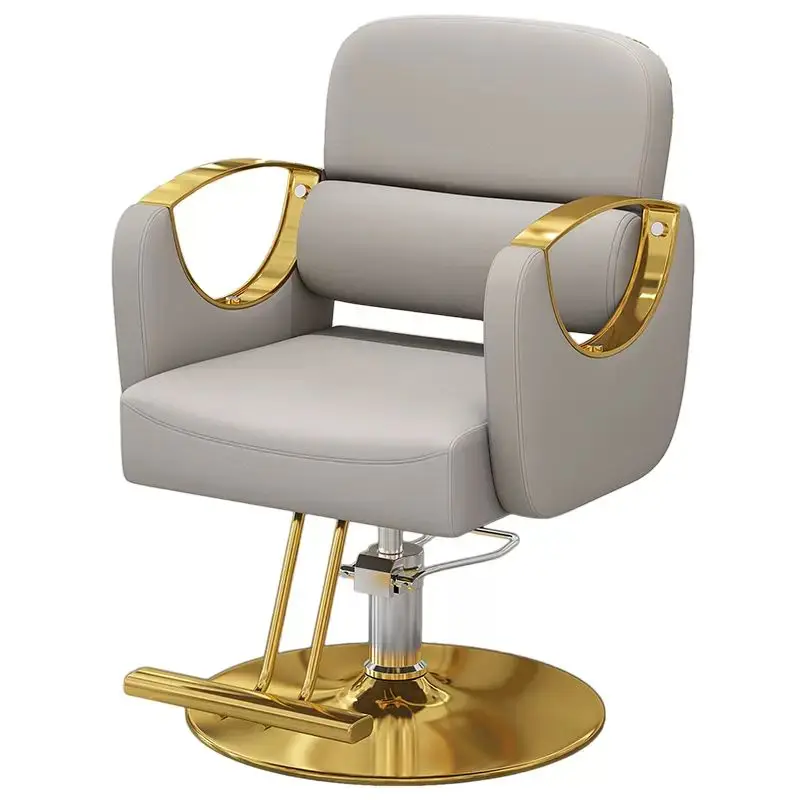 Unique design white leather styling chairs Portable  Salon barber Chair