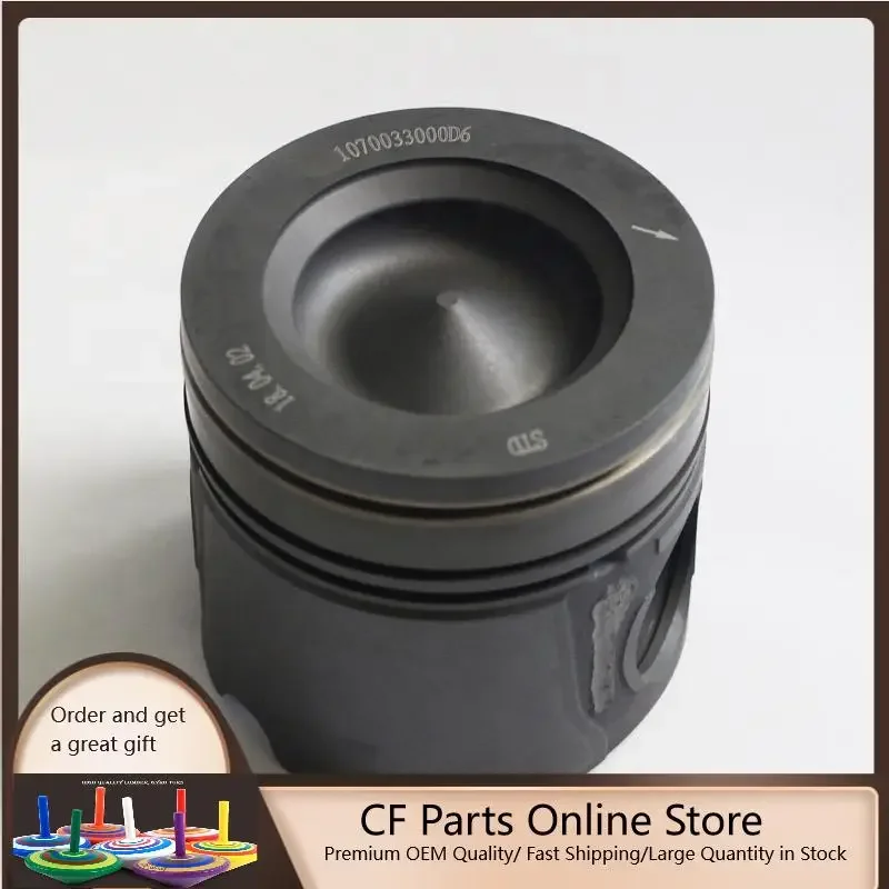 

Fits Cummins Diesel Engine ISD6.7 Piston 5255257 6PCS