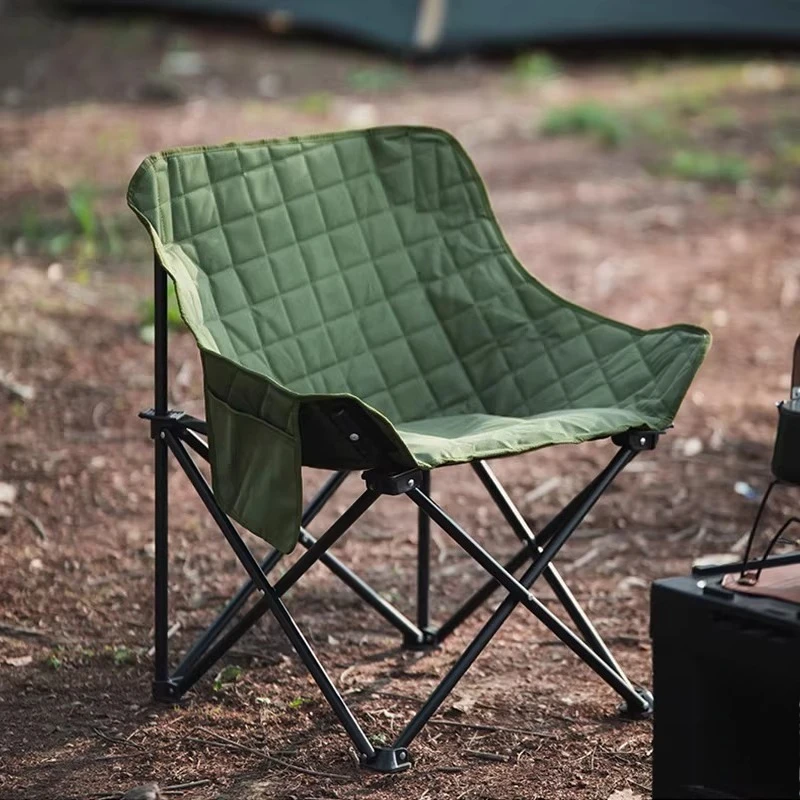 

Beach Foldable Camping Chair Portable Outdoor Camping Chair Lightweight Relaxing Backrest Silla Al Aire Libre Camping Supplies