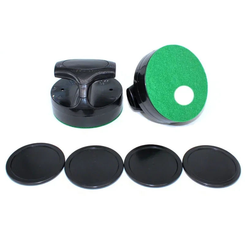 94mm Air Hockey Handles Discs Batting Tool With Push Handles Discs Ice Hockey Piece For Adult Entertainment Hockey Accessories