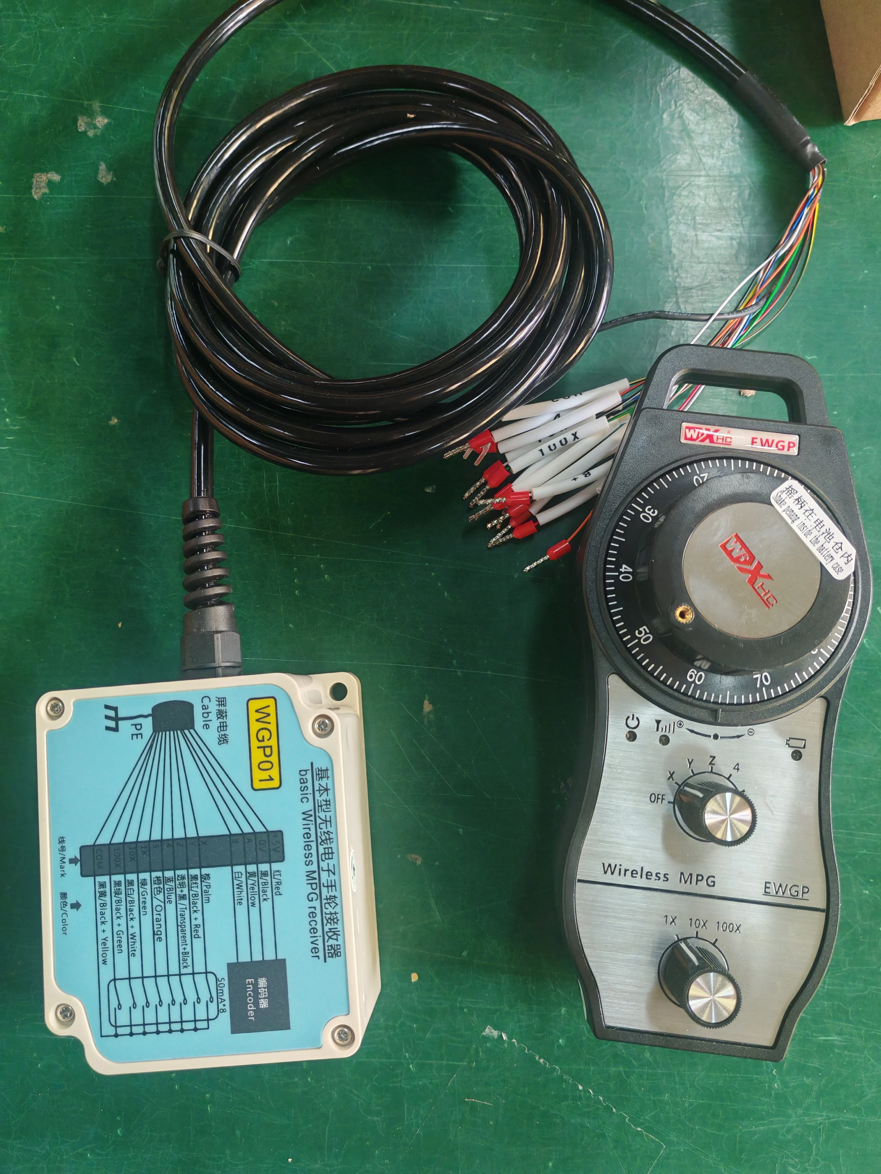 XHC CNC Machine Tool Part 4axis CNC Controller Manual Encoder Pulse Generator Electronic Hand Wheel CNC MPG Pendant  for Siemens