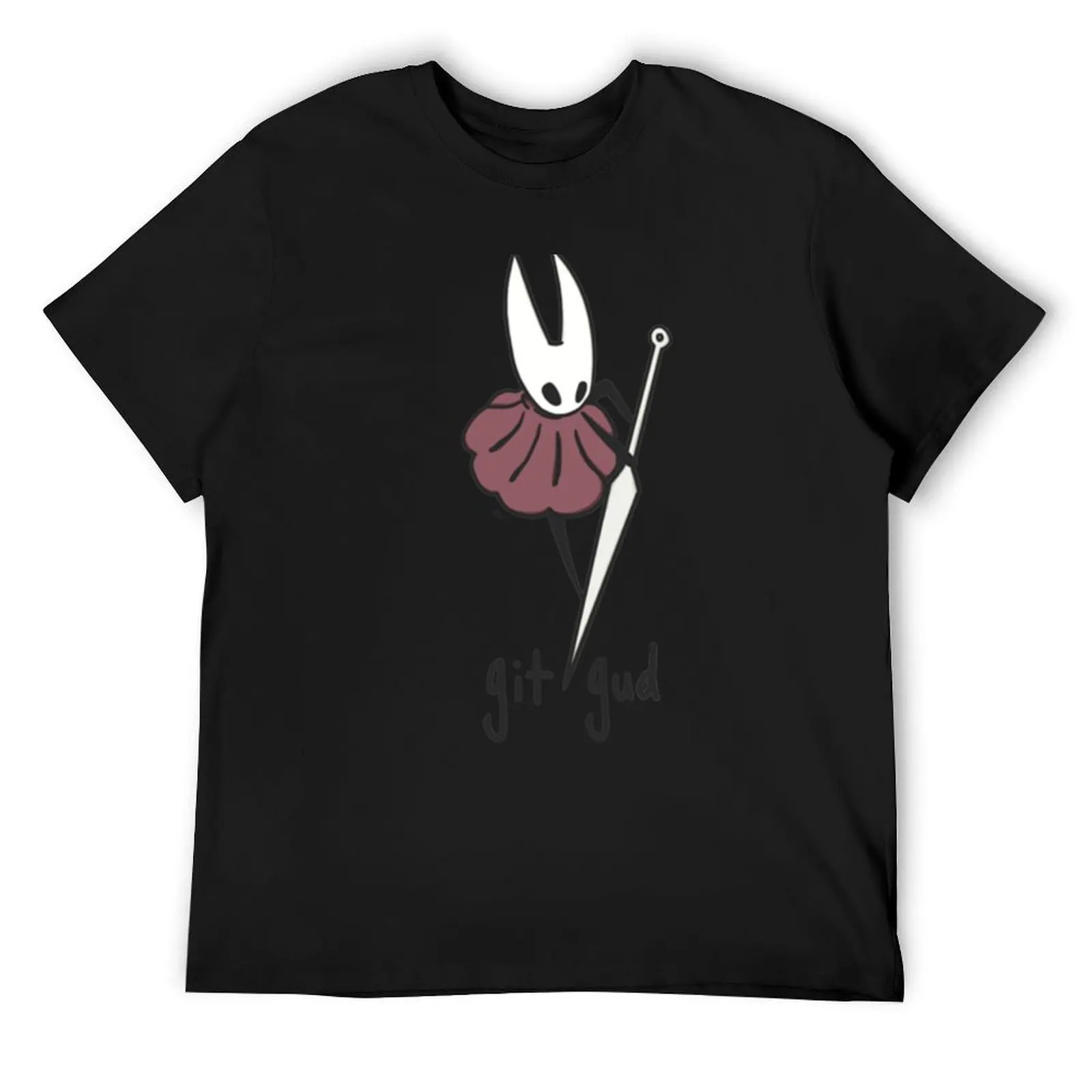 

hornet git gud T-Shirt anime tshirt funny gifts boys animal print street wear black t shirts for men