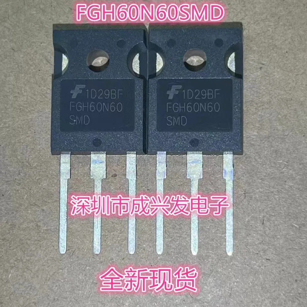 10PCS FGH60N60SMD  FGH 60N60  60A 600V TO0247 MOSFET  IGBT Use for Welding Machine  New Original Transistor N-Channel