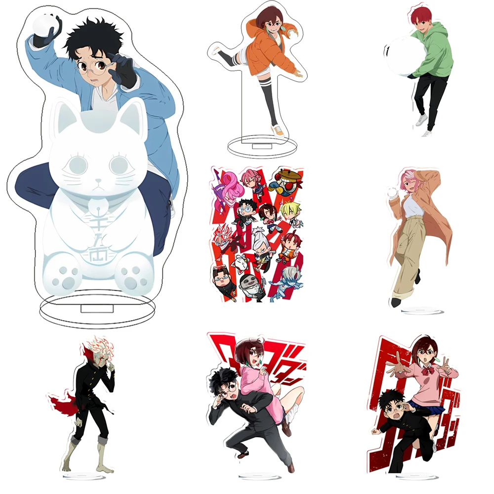 

Anime Dandadan Momocute Momo Cartoon Acrylic Stand Model Plate Figure Desk Decoration Keychain Ornament Fashion Friends Gifts