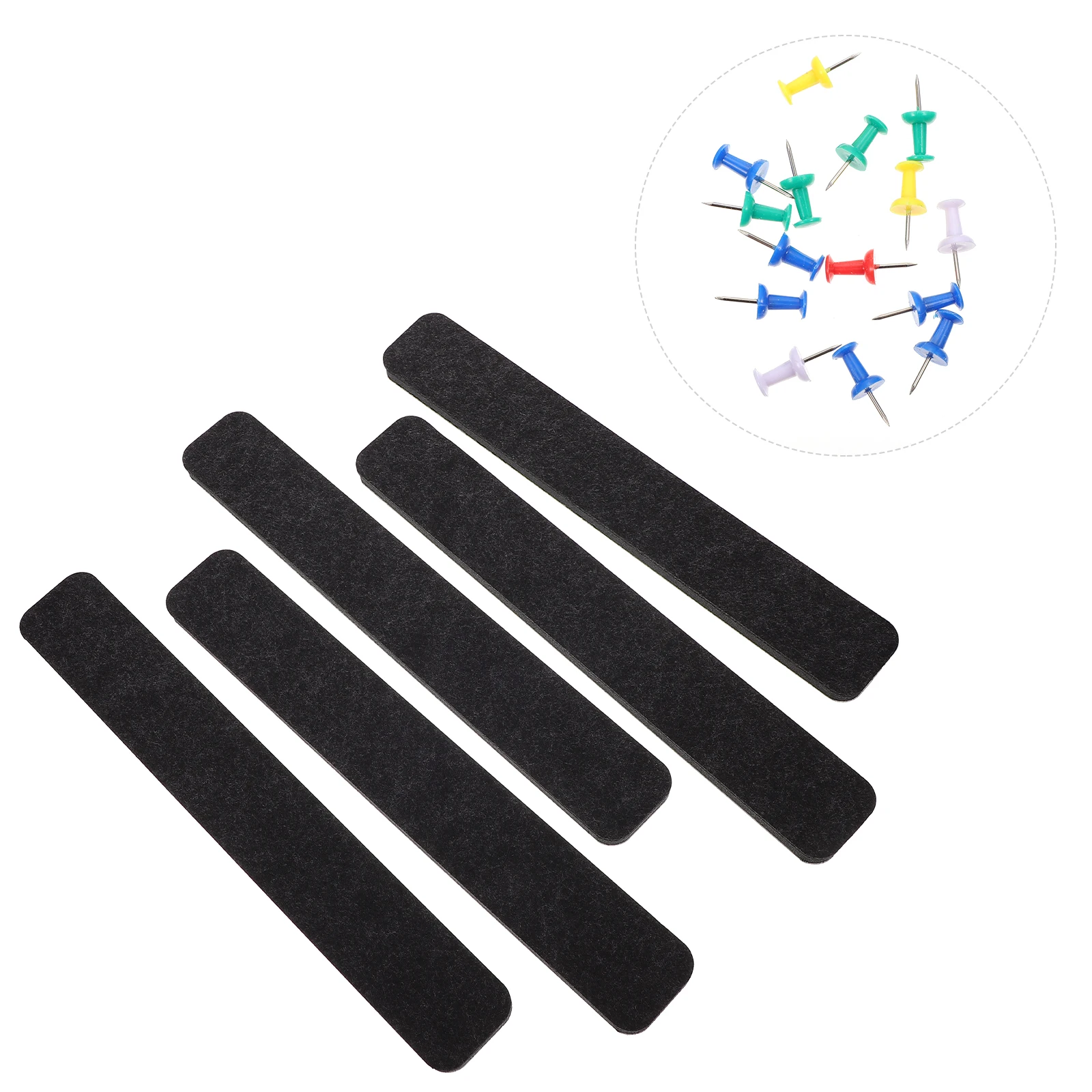 5 قطعة لوحة إعلانات اللباد شرائط ذاتية اللصق لعرض رسائل الحائط ديكور المنزل الفصول الدراسية ورأى لوحة الرسائل بار