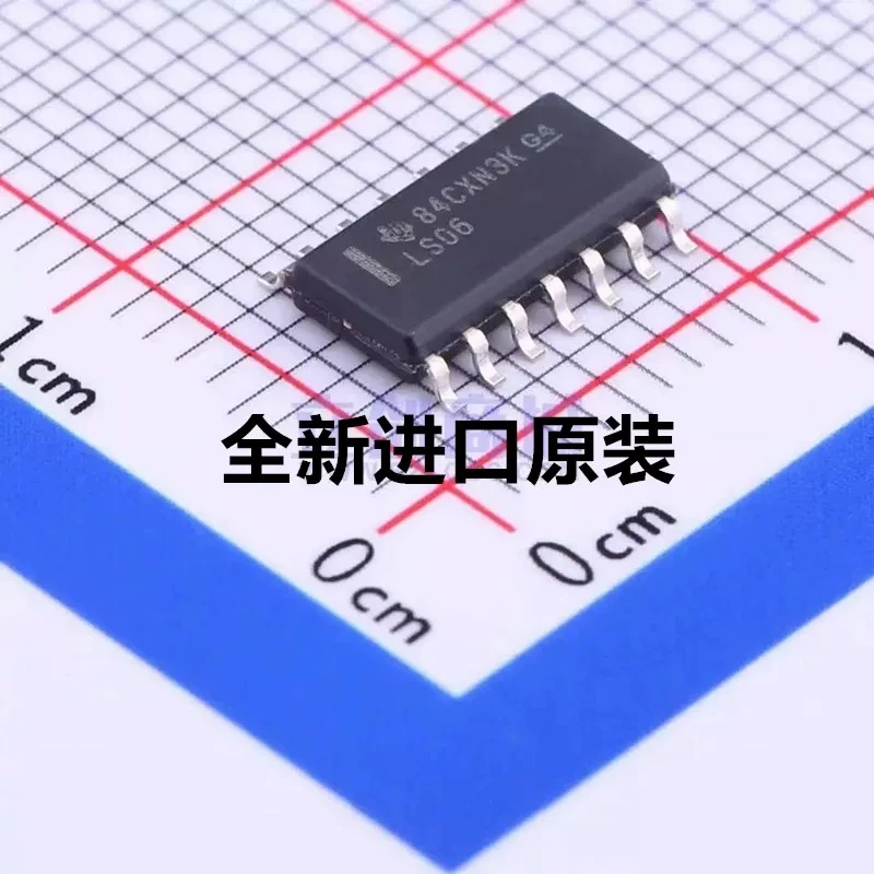 New original (10pcs/Bag) SN74LS06DR (Marking 74LS06 LS06) SOP-14 Reverse Buffer/Driver Chip
