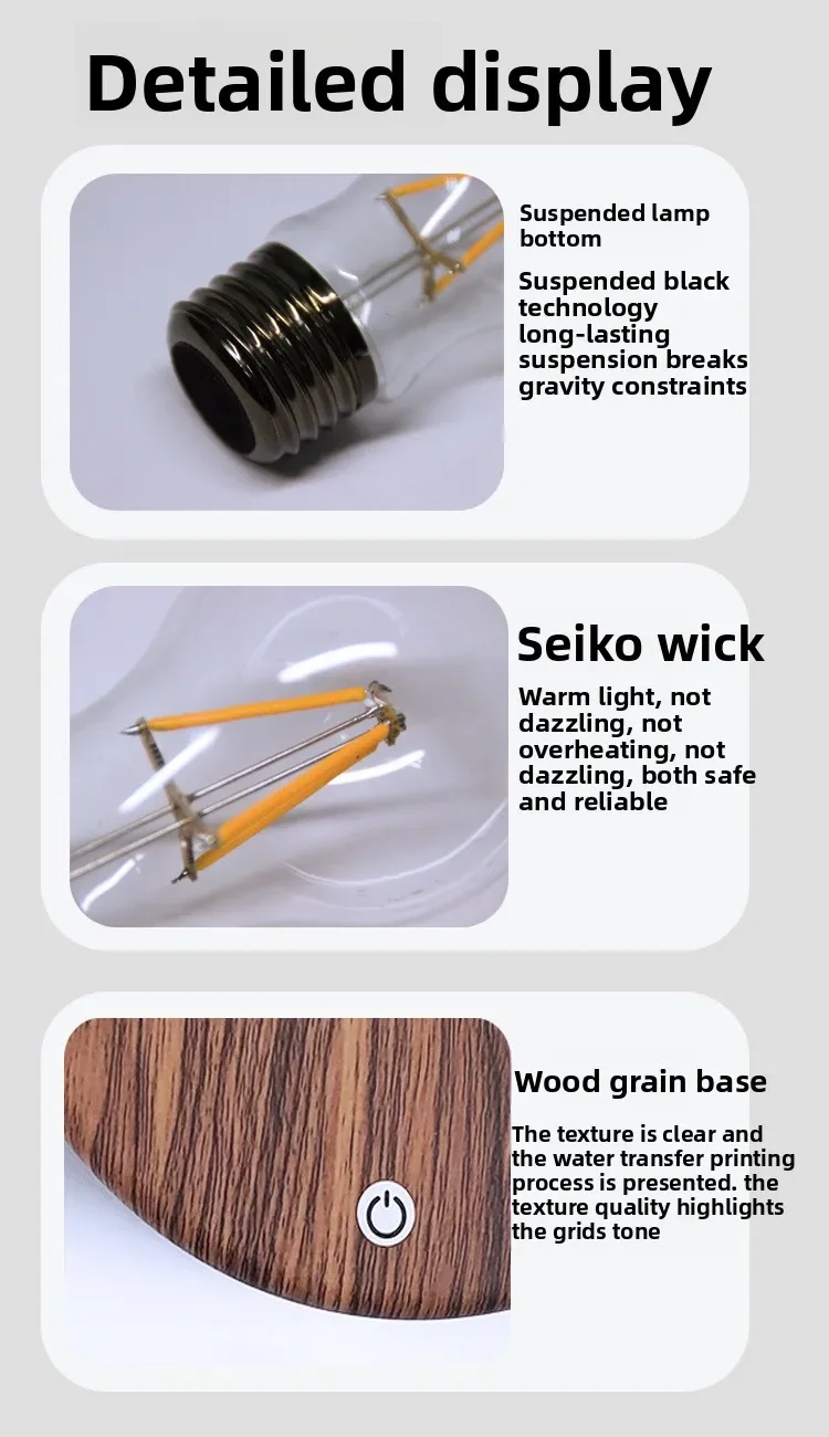 ماجليف ضوء لمبة مكتب الديكور جو مكتب مصباح الإبداعية زميل رئيس العملاء شريك الأعمال هدية #4