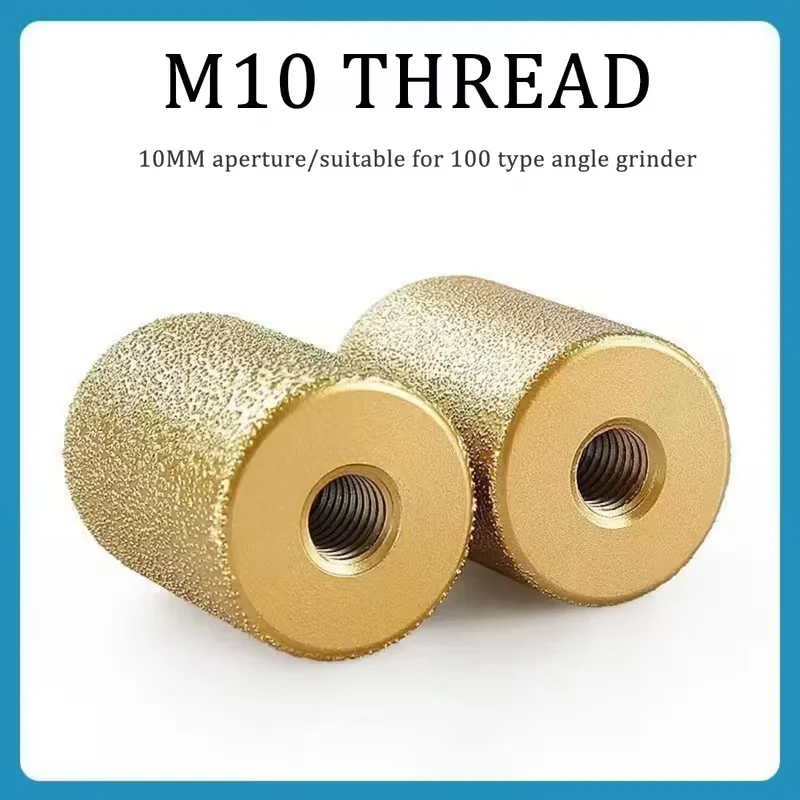 1 قطعة 30 مللي متر صنع من النحاس إصبع بت طحن عجلة قاطعة المطحنة التشذيب رأس مطحنة ل 100 نوع زاوية طاحونة #5