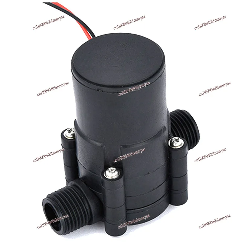 

Home Wind Turbine Faucet Water Micro Water Flow DC Pipe Type Hand Crank