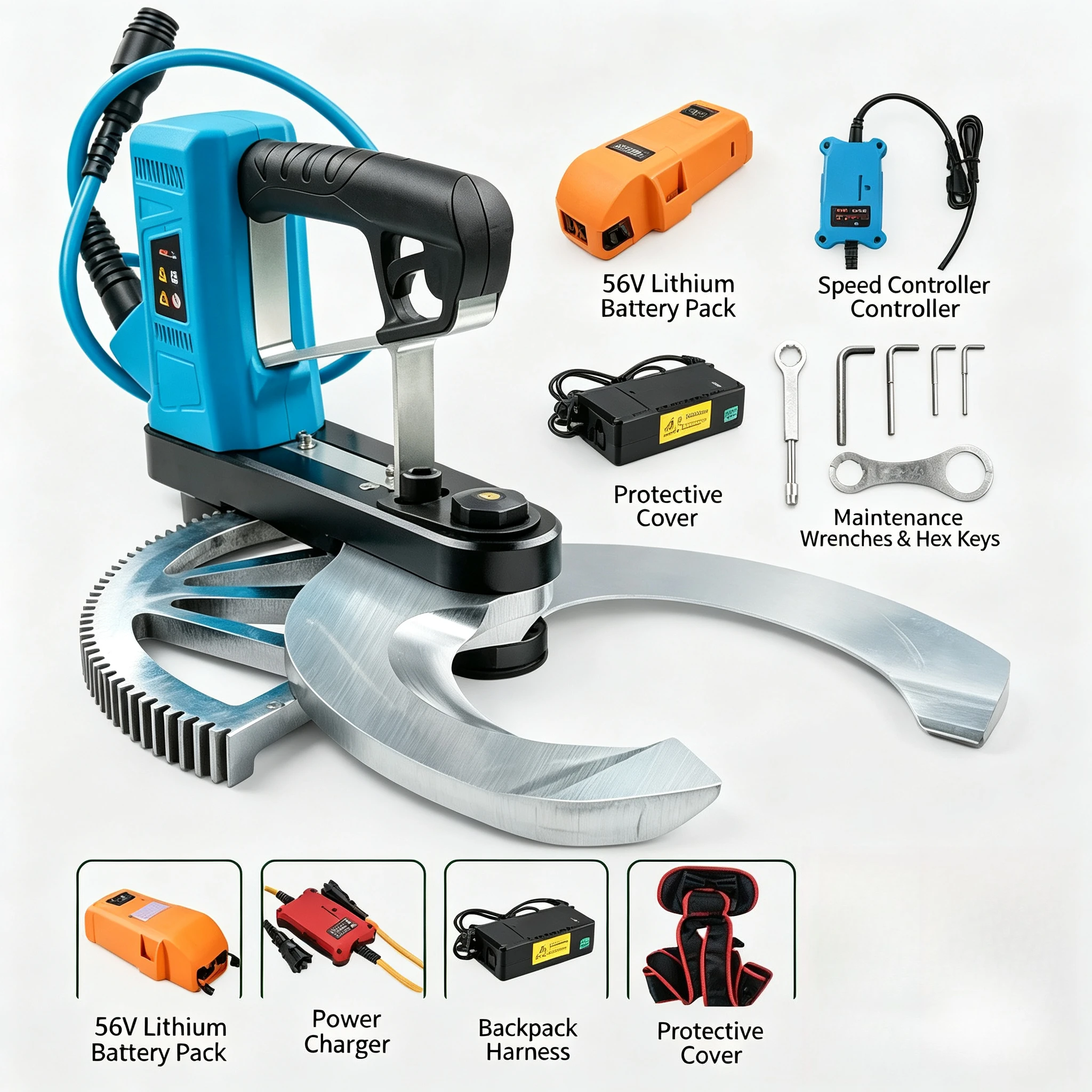 Electric Bamboo Cutting Machine, Professional Bamboo Splitter & Cross-Cut Saw for Bamboo Artifacts & Handicraft Processing