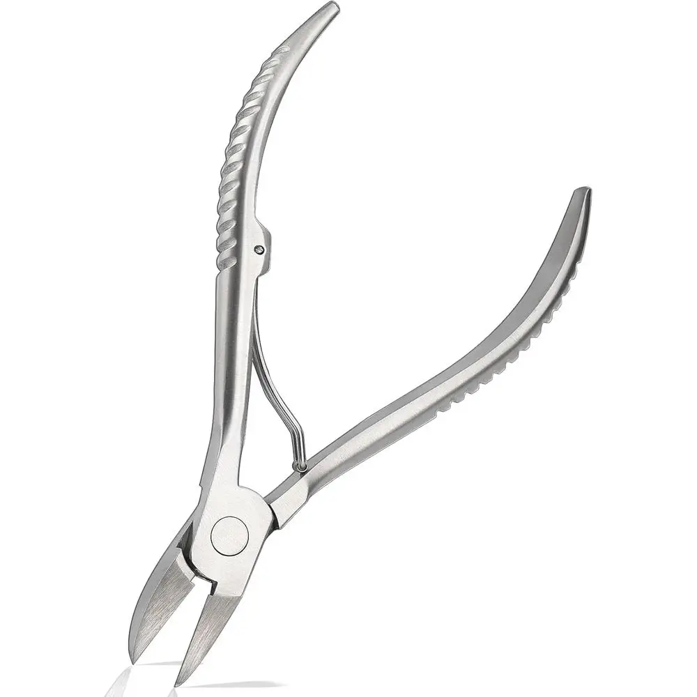 

Durable Heavy-Duty Toenail Clippers for Thick & Ingrown Nails, Hand-Held Stainless Steel Clippers for Men & Women Seniors