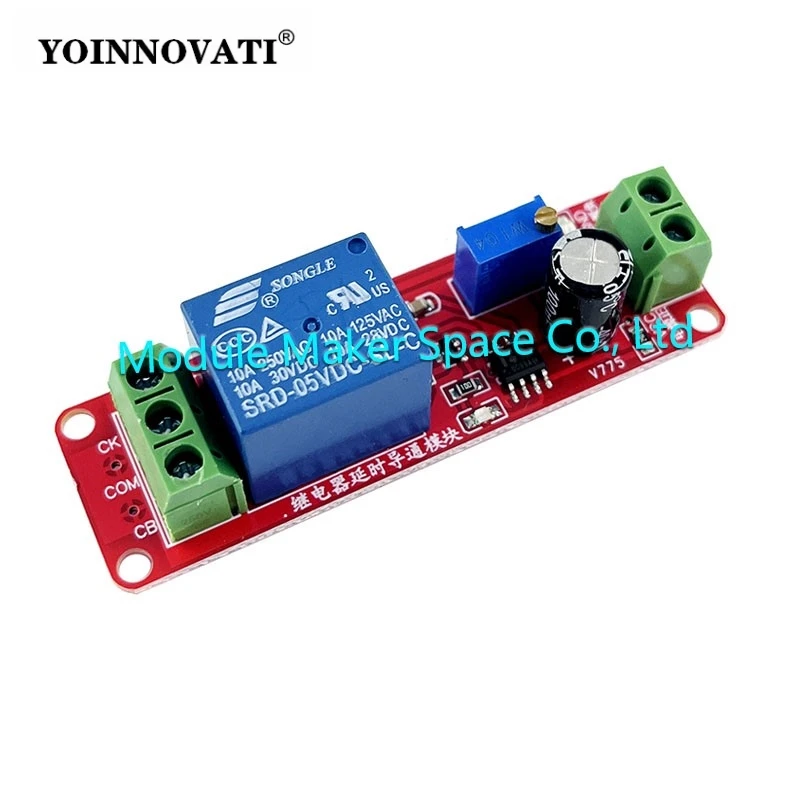 NE555 DC 5V 12V Time Delay Relay Time Relay Shield Timing Relay Timer Control Switch Car Relays Pulse Generation Duty Cycle