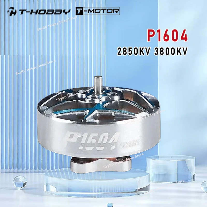 T-MOTOR T-HOBBY P1604 Bürstenloser Motor 2850KV 3800KV 9x9mm Halterung für 3,5 Zoll unter 250g RC Multirotor